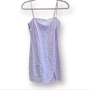 Princess Polly Lilac Daisy Floral Slip Mini Dress – Size 0